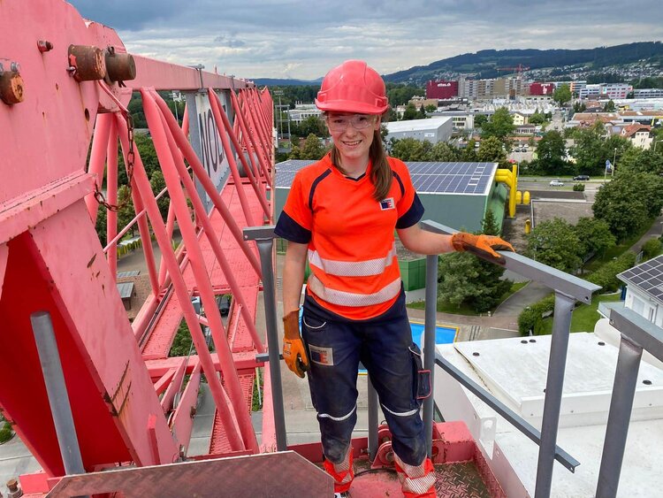 Baustellenbesuch KV Lernende