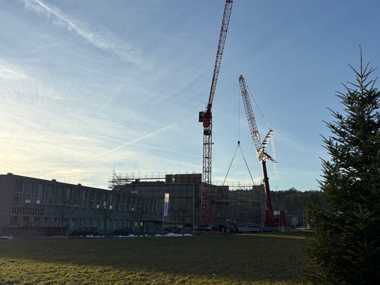 Baufortschritt im &Uuml;berblick