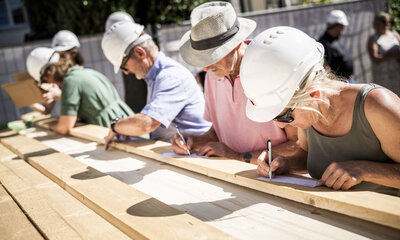 Bodenplattenfest „Mehrwert Eco“