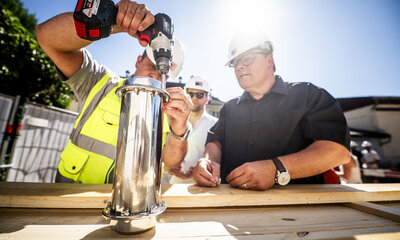 Bodenplattenfest „Mehrwert Eco“